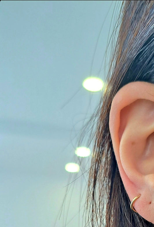 Mini argolas de piercing